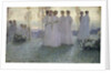 Sunday by Henri Eugene Le Sidaner