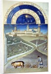 Tres Riches Heures du Duc de Berry: March by Anonymous