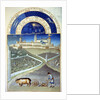 Tres Riches Heures du Duc de Berry: March by Anonymous