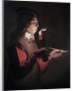 The Young Smoker by Georges de La Tour