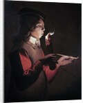 The Young Smoker by Georges de La Tour