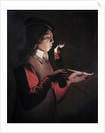 The Young Smoker by Georges de La Tour
