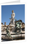 Piazza Signoria, Nettuno Fountain by Bartolomeo Ammannati