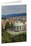 View of Boboli Garden and Kafehaus from Forte Belvedere, by Anonymous