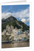 View of the town from seaport by Anonymous