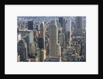 View of the town from Rockefeller Center Terrace by Anonymous