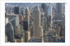 View of the town from Rockefeller Center Terrace by Anonymous