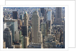 View of the town from Rockefeller Center Terrace by Anonymous