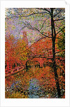 Tree and Canal by Anonymous