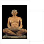 Ancient Egyptian statue of Seated Scribe by Anonymous