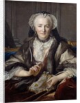 Portrait of Anne Jarry, Madame Dange by Louis Tocque