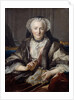 Portrait of Anne Jarry, Madame Dange by Louis Tocque