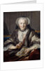 Portrait of Anne Jarry, Madame Dange by Louis Tocque