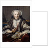 Portrait of Anne Jarry, Madame Dange by Louis Tocque