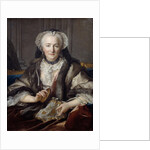 Portrait of Anne Jarry, Madame Dange by Louis Tocque
