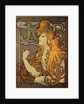 Poster advertising the cigarette paper "Job" by Alphonse Mucha