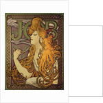 Poster advertising the cigarette paper "Job" by Alphonse Mucha