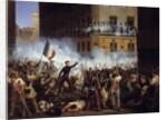 Rohan Road Combat, 29 July 1830 by Hippolyte Lecomte