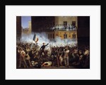 Rohan Road Combat, 29 July 1830 by Hippolyte Lecomte