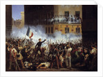 Rohan Road Combat, 29 July 1830 by Hippolyte Lecomte