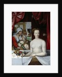 Gabrielle d'Estrees in her bath by Anonymous