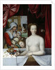 Gabrielle d'Estrees in her bath by Anonymous