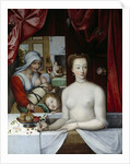 Gabrielle d'Estrees in her bath by Anonymous