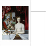 Gabrielle d'Estrees in her bath by Anonymous