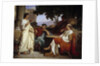 Horace, Virgil and Varius at the house of Maecenas by Charles Francois Jalabert