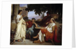 Horace, Virgil and Varius at the house of Maecenas by Charles Francois Jalabert