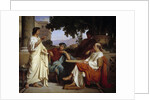 Horace, Virgil and Varius at the house of Maecenas by Charles Francois Jalabert