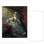 Portrait of Marie Antoinette, Queen of France by Jean-Baptiste Andre Gautier-Dagoty
