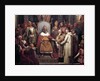 Charlemagne surrounded by his principal officers by Jules Laure