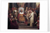 Charlemagne surrounded by his principal officers by Jules Laure
