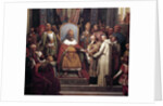 Charlemagne surrounded by his principal officers by Jules Laure