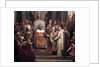 Charlemagne surrounded by his principal officers by Jules Laure