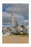 The seaside with Pilgrim Tower by Anonymous