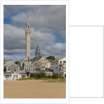 The seaside with Pilgrim Tower by Anonymous
