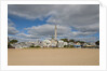 The seaside with Pilgrim Tower by Anonymous