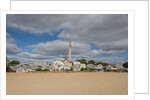 The seaside with Pilgrim Tower by Anonymous