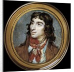 Portrait of Camille Desmoulins by Francois Dumont