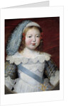 Portrait of the Dauphin, the future Louis XIV by Claude Deruet
