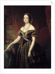 Portrait of Eugenie by Dubufe Edouard Louis Dubufe