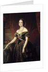 Portrait of Eugenie by Dubufe Edouard Louis Dubufe