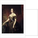 Portrait of Eugenie by Dubufe Edouard Louis Dubufe