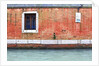 Market area near Rialto bridge. by Anonymous