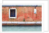 Market area near Rialto bridge. by Anonymous