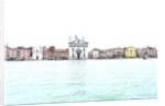 Dorsoduro from The giudecca island. by Anonymous