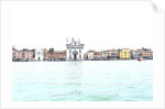 Dorsoduro from The giudecca island. by Anonymous