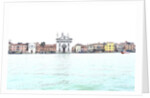 Dorsoduro from The giudecca island. by Anonymous